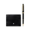 Gift Set with Meisterstuck Gold line Classique And pocket holder 6cc Wallet - 1